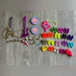 Jen and the Holograms accessories lot